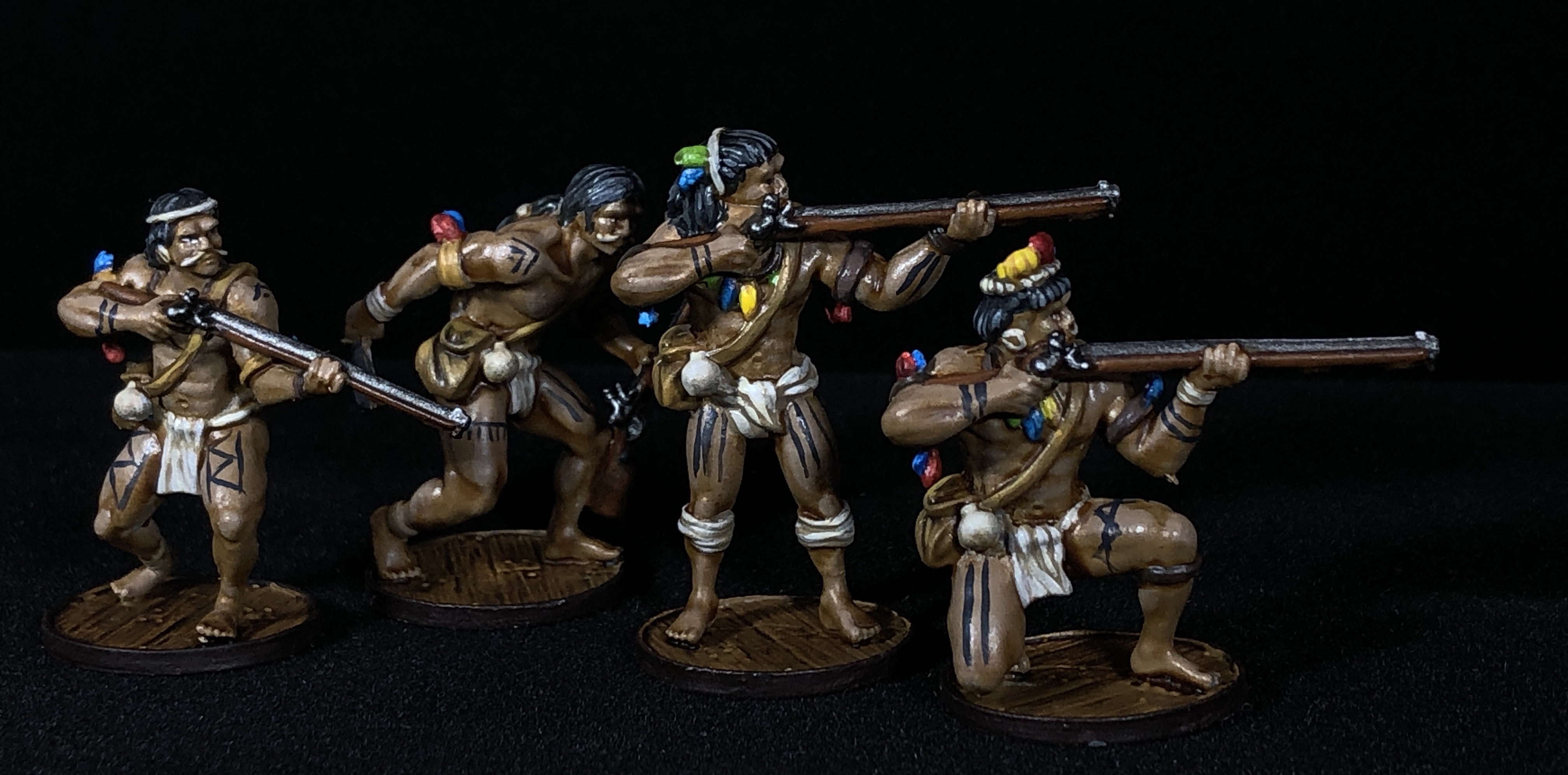 Blood & Plunder Warrior Musketeer unit.