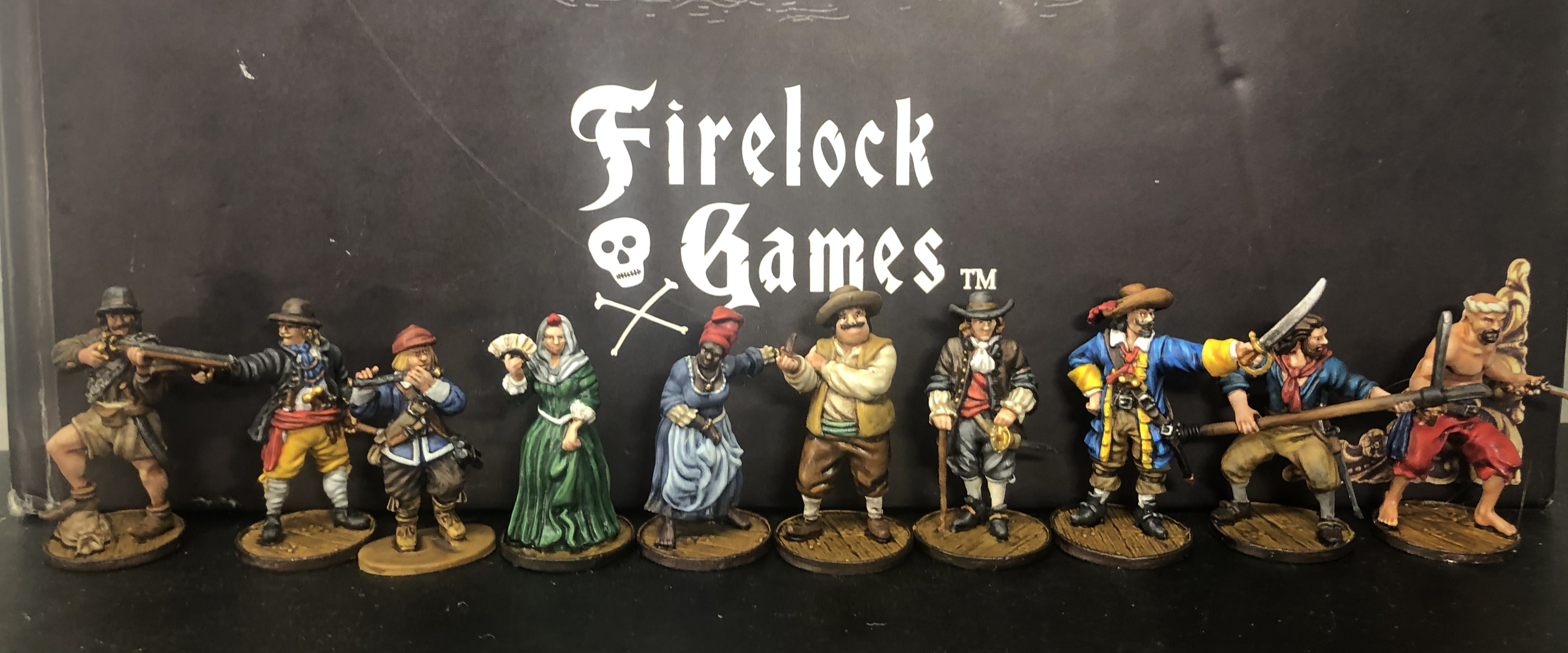 Blood & Plunder Character Model Lineup
