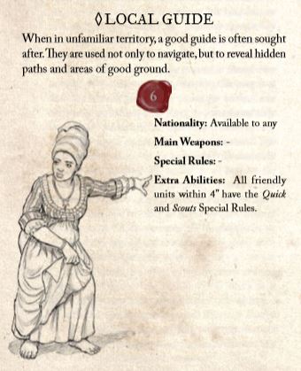 Blood & Plunder Character - Local Guide Stats and Rules