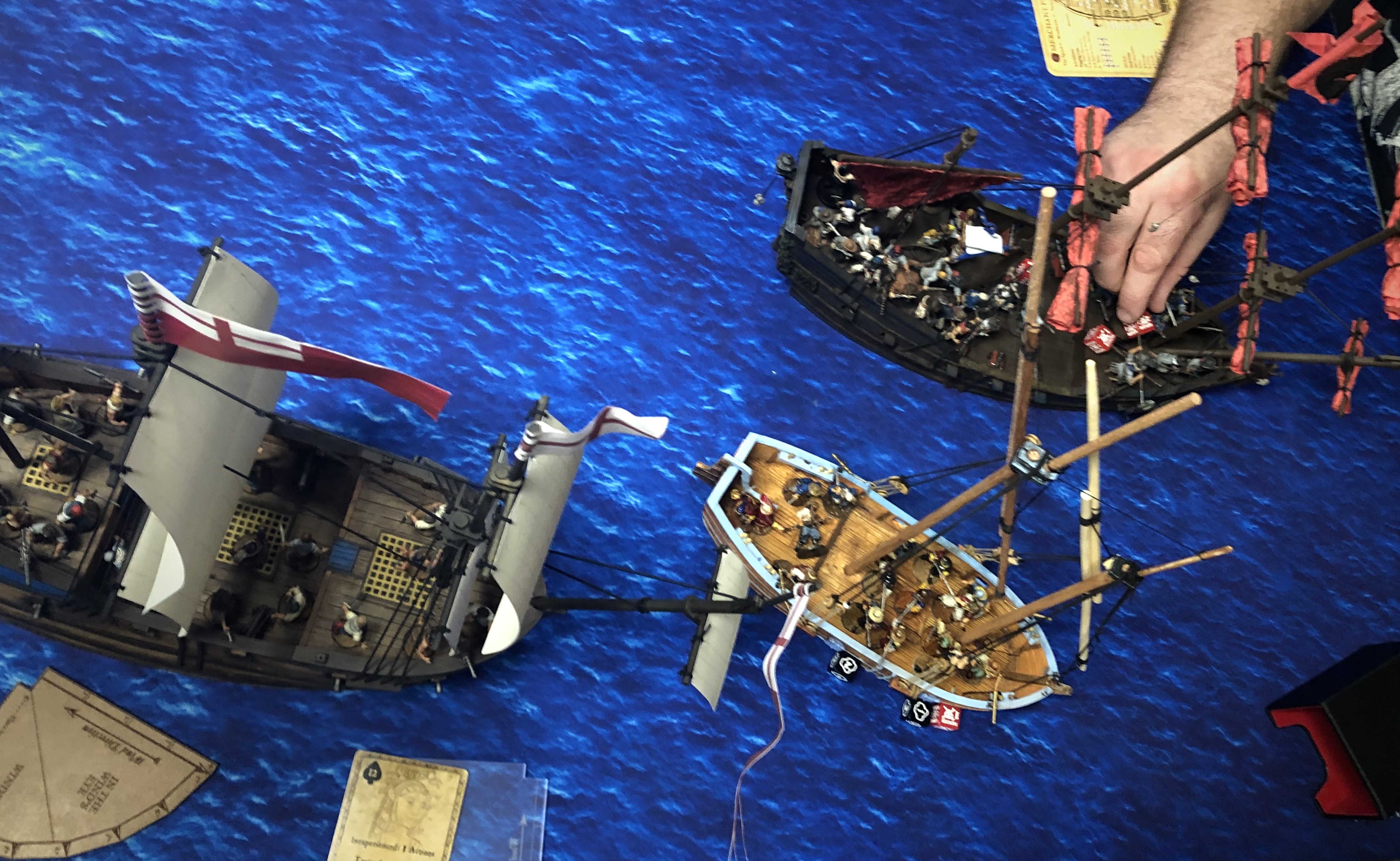 Blood & Plunder sea gaming mat