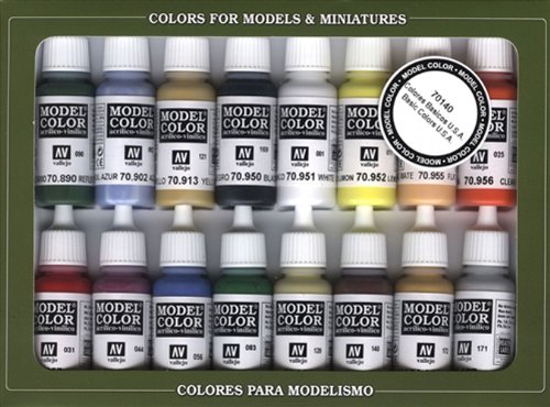 model colors basic colors paint set