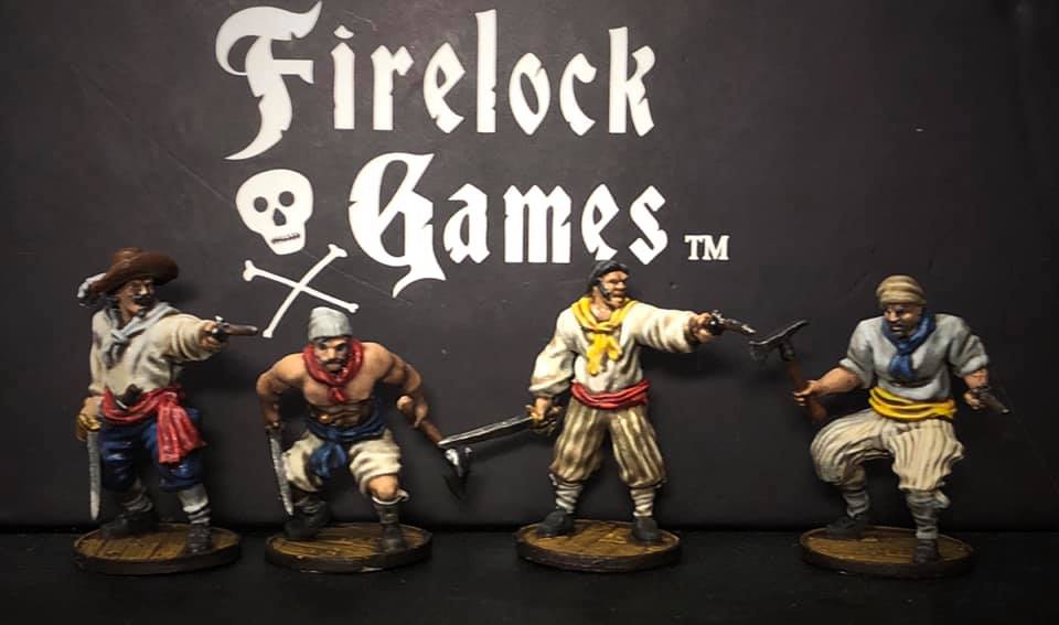 Blood & Plunder Sea Dog miniatures by Firelock Games