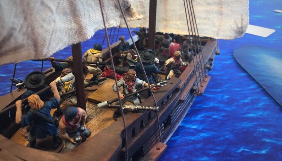 The Corvette - Blood & Plunder Ship Overview - Blood & Pigment
