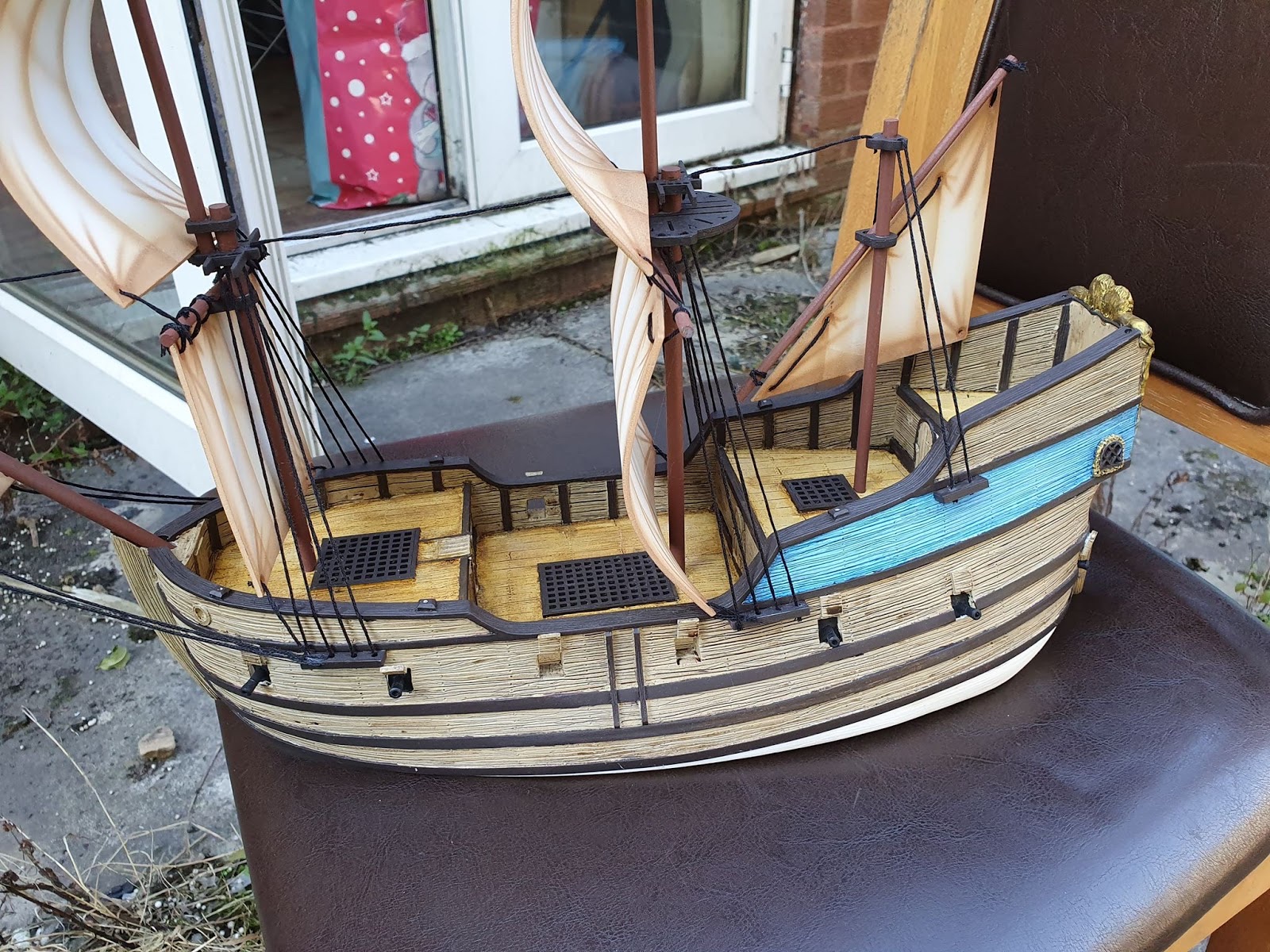 blood and plunder painted fluyt