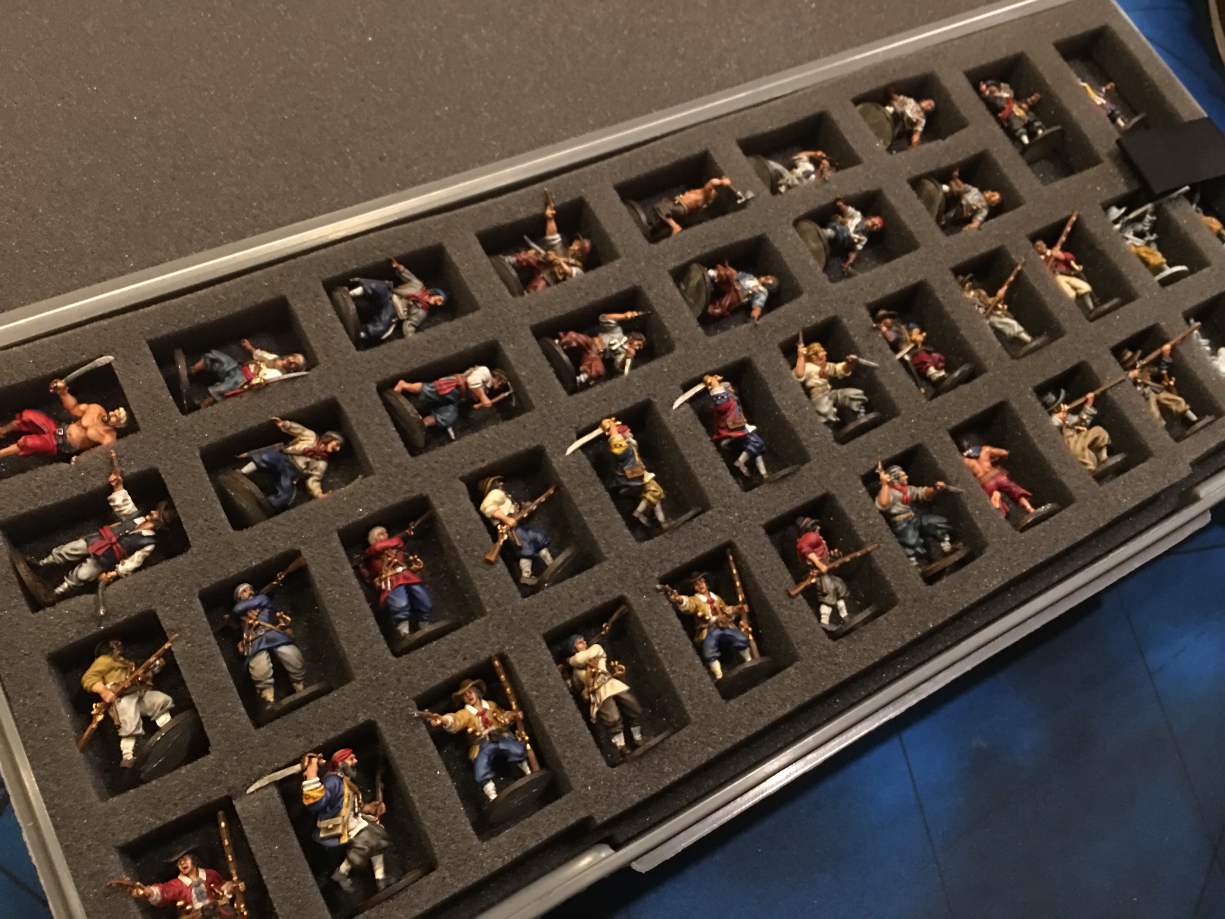 Chessex Miniatures Case full of Blood & Plunder miniatures