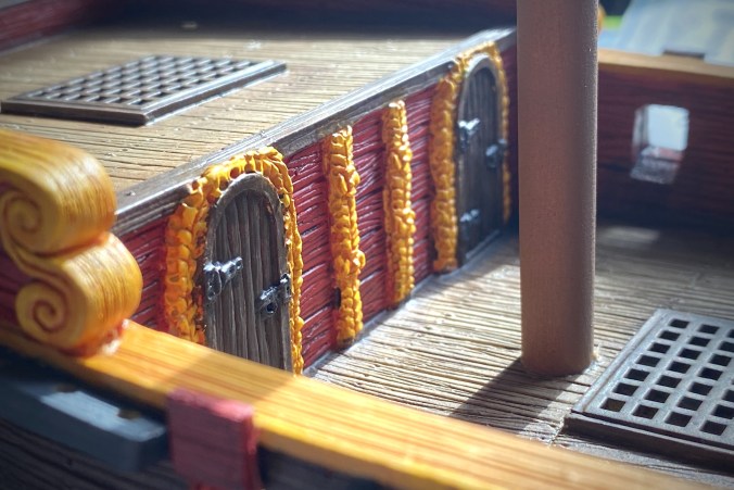 6th Rate Frigate rear deck doors