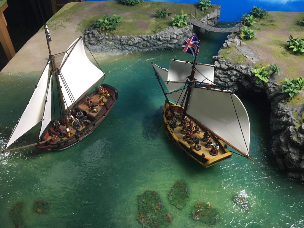 Bermuda Sloop & Balandra from the Raise the Black Kickstarter promo photos