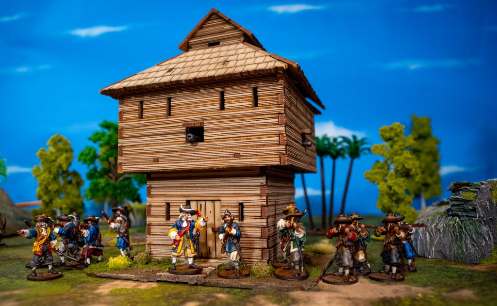 4Ground miniatures Blockhouse
