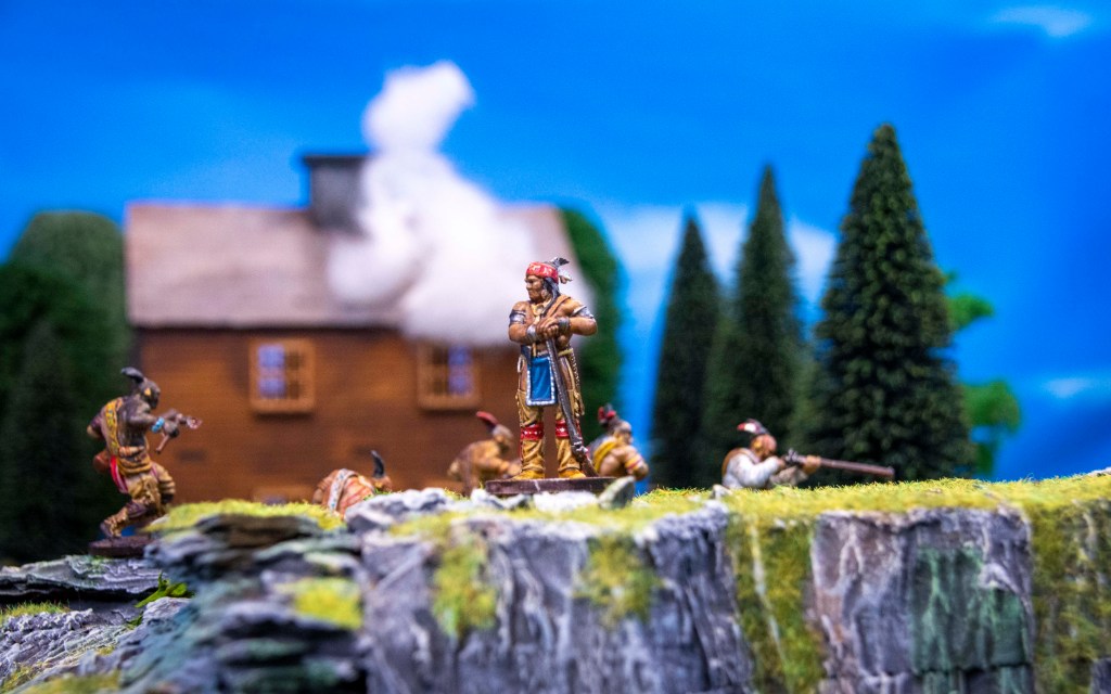 King Philip commander mini for Blood & Plunder