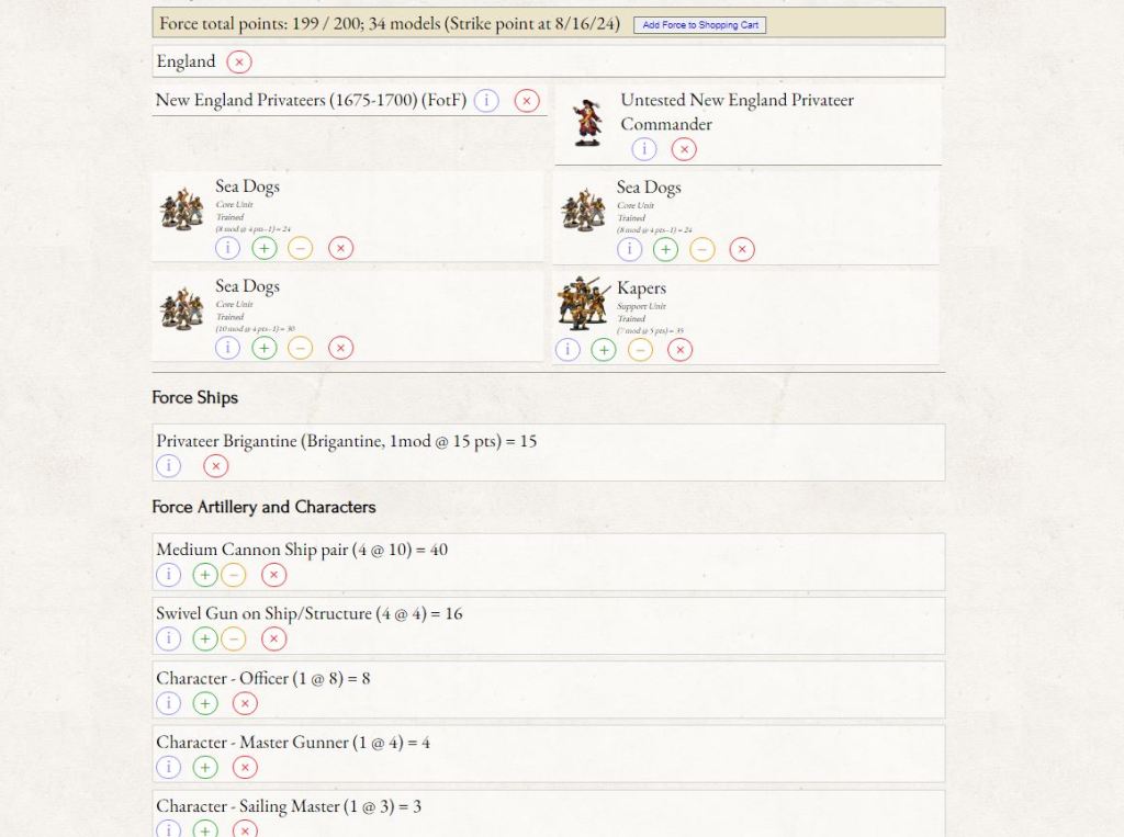 blood and plunder force builder