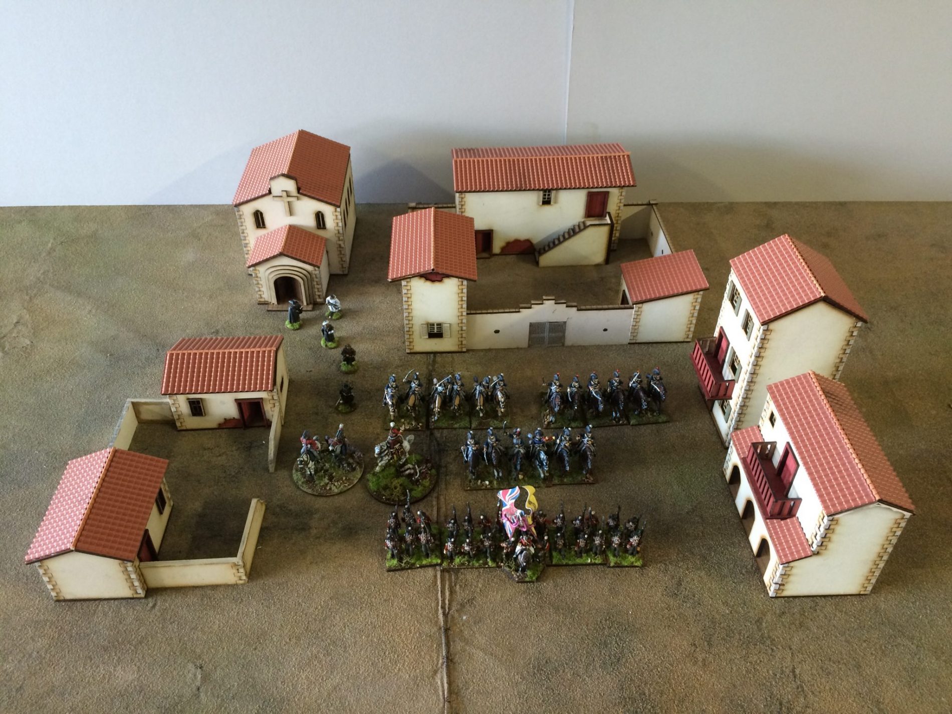 Empires at War - Spanish & Italian style buildings for Blood & Plunder; 28 pirate wargaming terrain