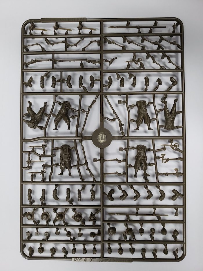 Blood & Plunder Plastic Sailor Model Sprue