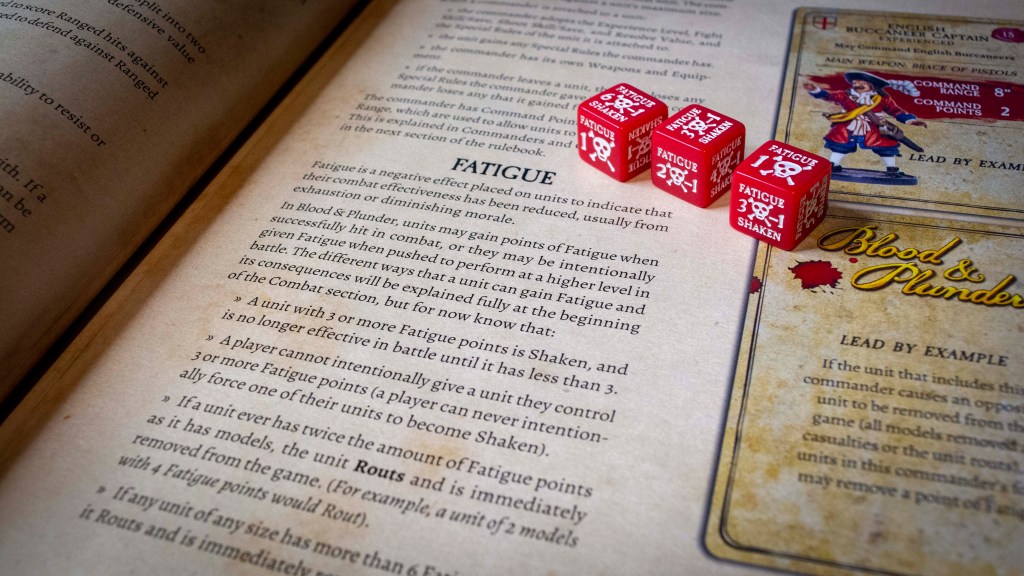 blood & plunder Fatigue