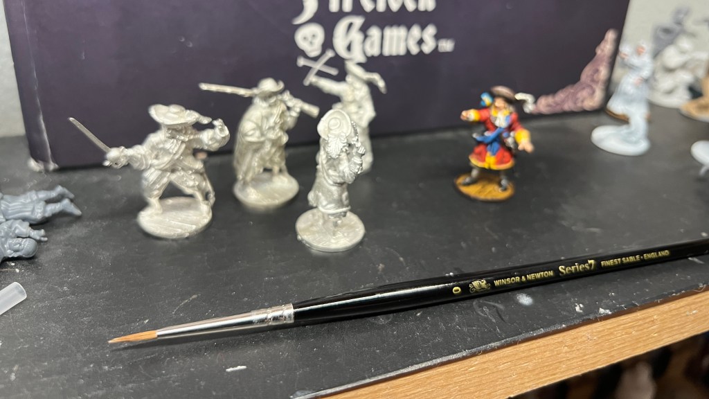 blood and plunder winsor and newton paint brush