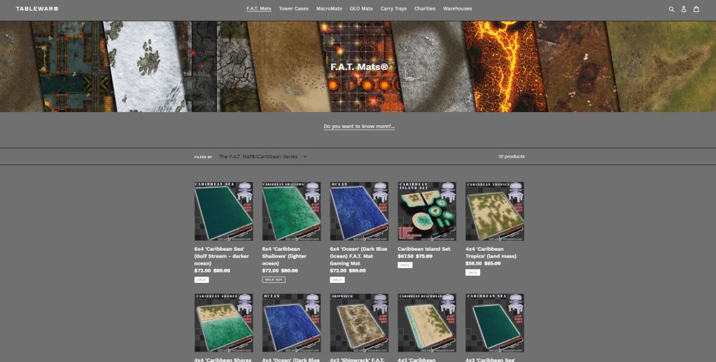 blood and plunder game mat