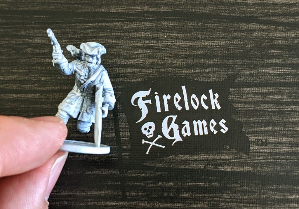 Blood & Plunder Long John Silver mini - Front (primed)