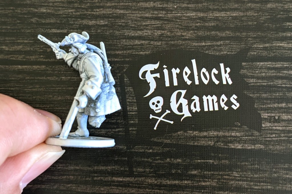 Blood & Plunder Long John Silver mini - Left side (primed)