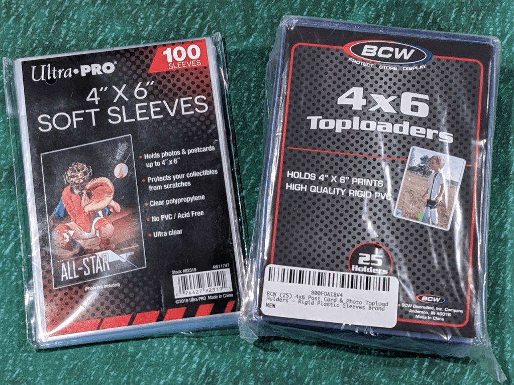 4"x6" soft sleeves vs rigid hard sleeves