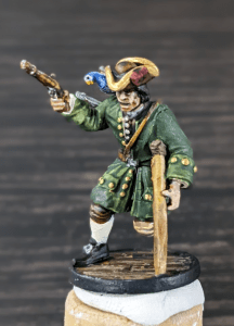 Long John SIlver 28mm miniatures painted front