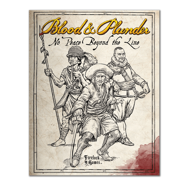 No Peace Beyond the Line - BLood & PLunder expansion rulebook