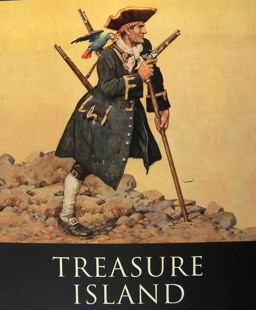 Long John Silver art by Monro Scott Orr