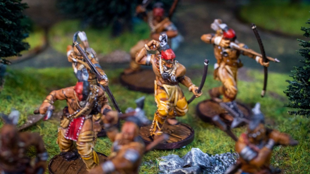 Iroquois young braves blood and plunder