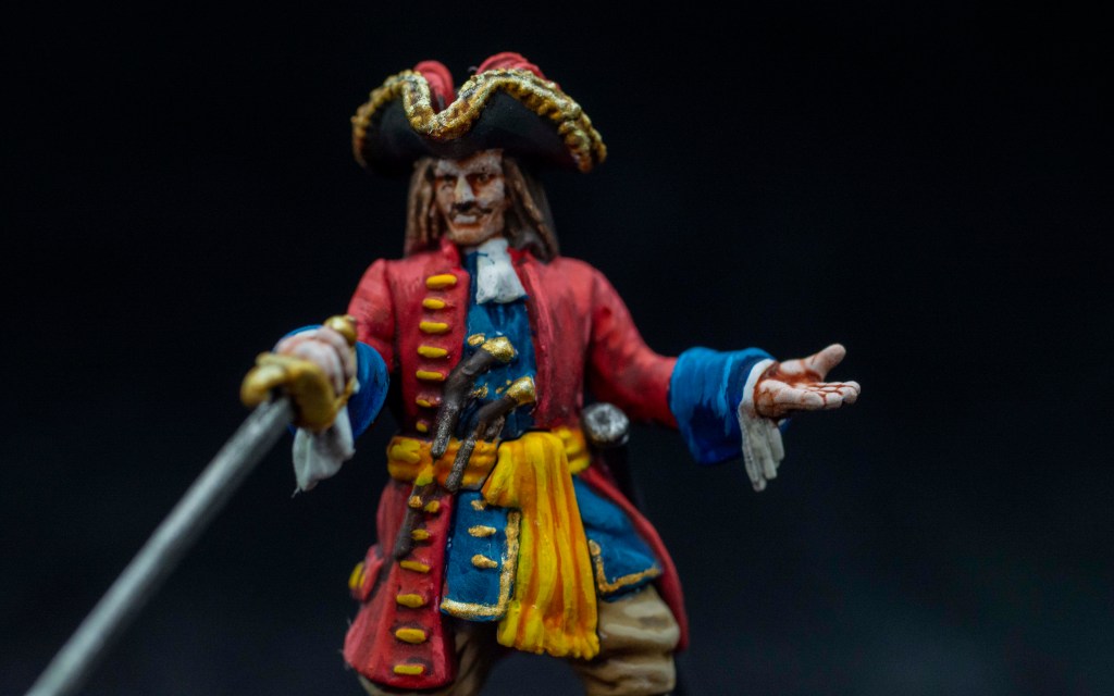 blood and plunder amaro pargo painted miniature
