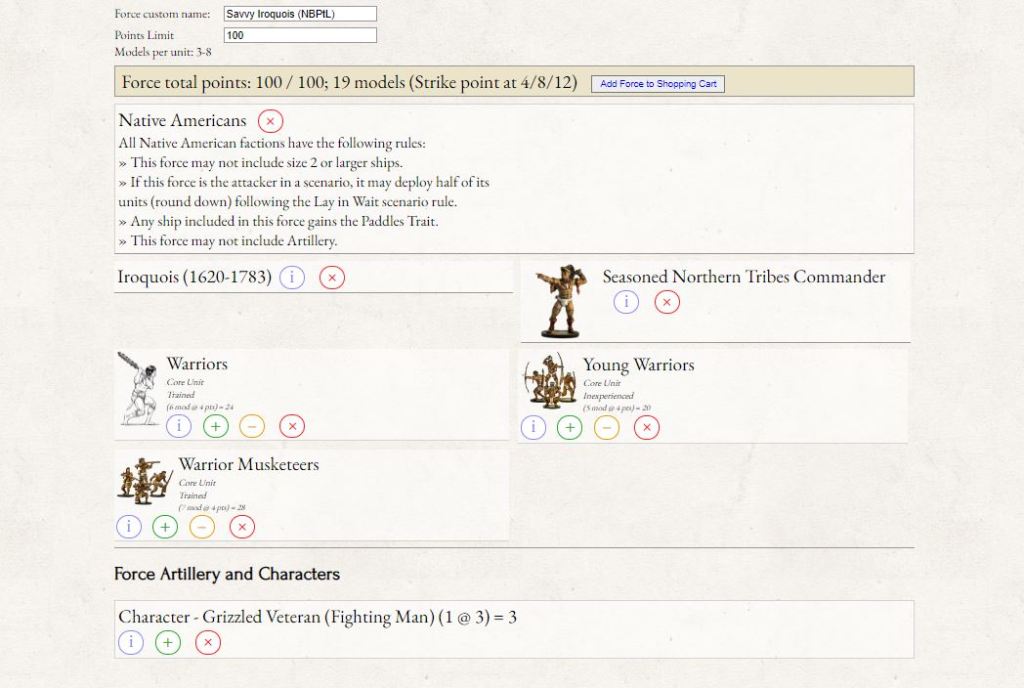 blood and plunder Iroquois force list No Peace Beyond the Line