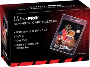 Ultra PRO semi-rigid card sleeves 200pk