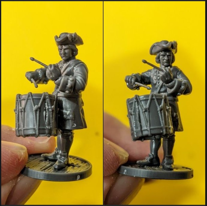 Soldier Model converted to a Drummer using the Box of Plunder Drum - by Jason Klotz