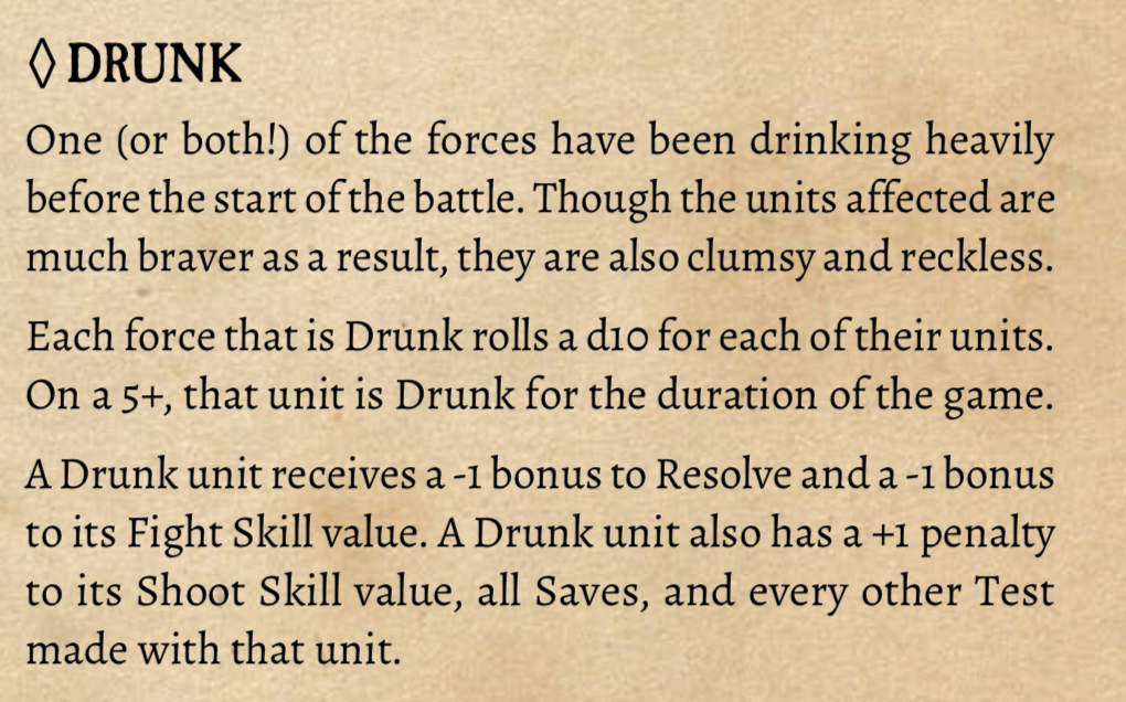 blood and plunder drunk