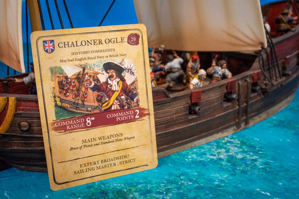 chaloner ogle, excellent blood & Plunder cannon commander