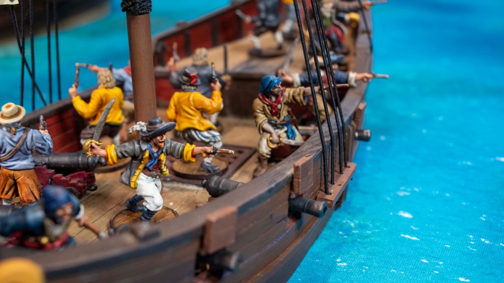 blood and plunder cannon crew on artillery
