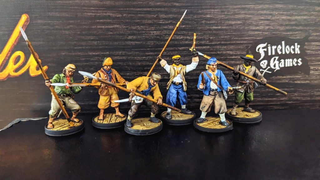 Blood & Plunder Sailor models by Jason Klotz
