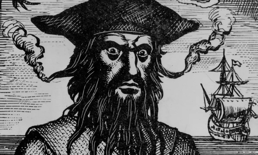 Blackbeard engraving