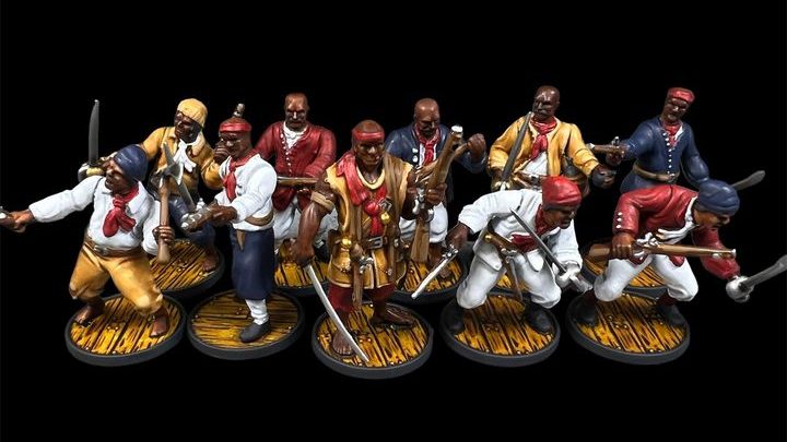 Blood & Plunder black caesar and crew