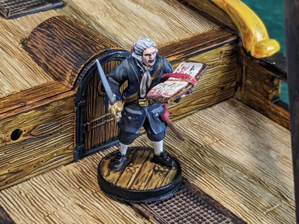 Henry Jennings on a bermuda sloop