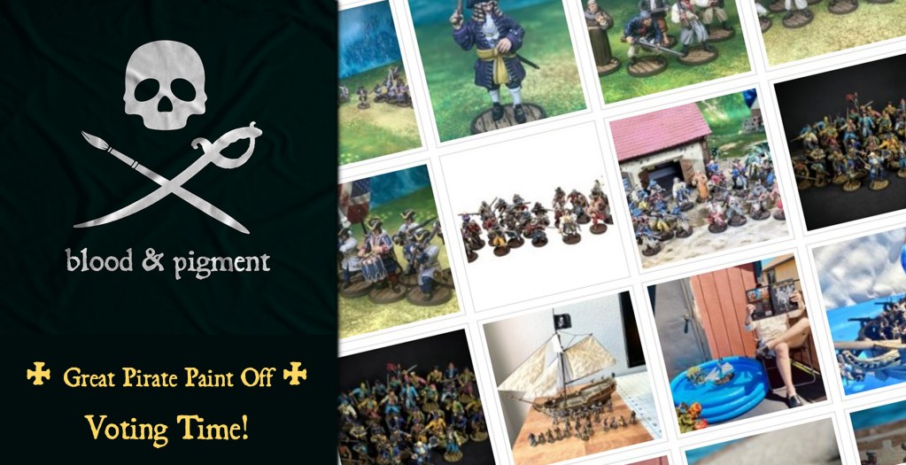 Great Pirate Paint Off Contest Voting Announcement