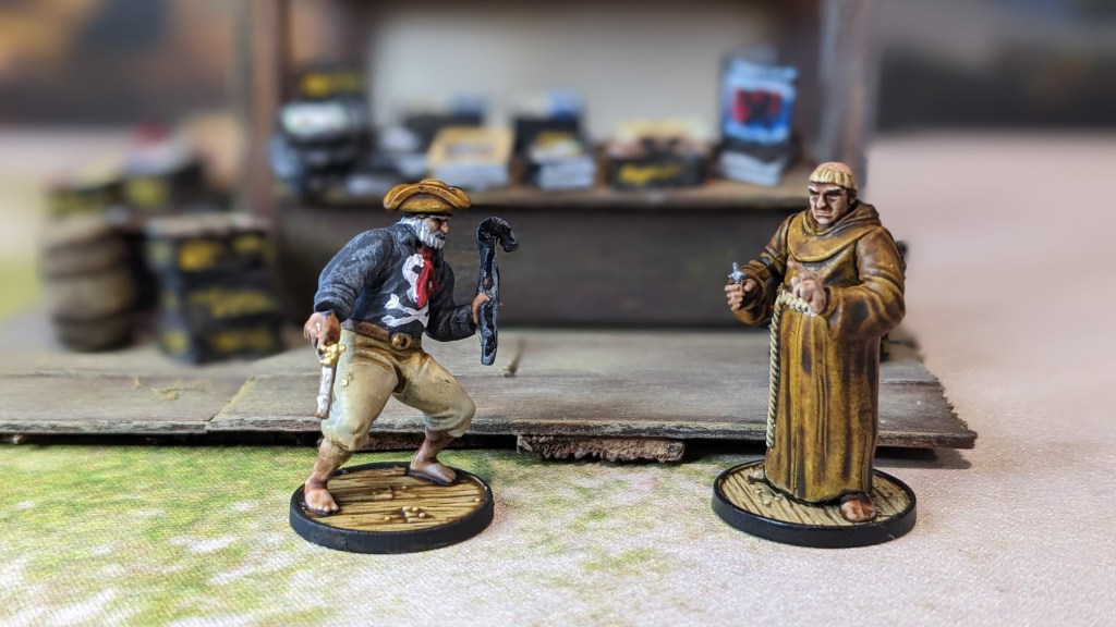 A Cuban merchant convinces Friar Tuckenroll why games of chance aren't a sin
