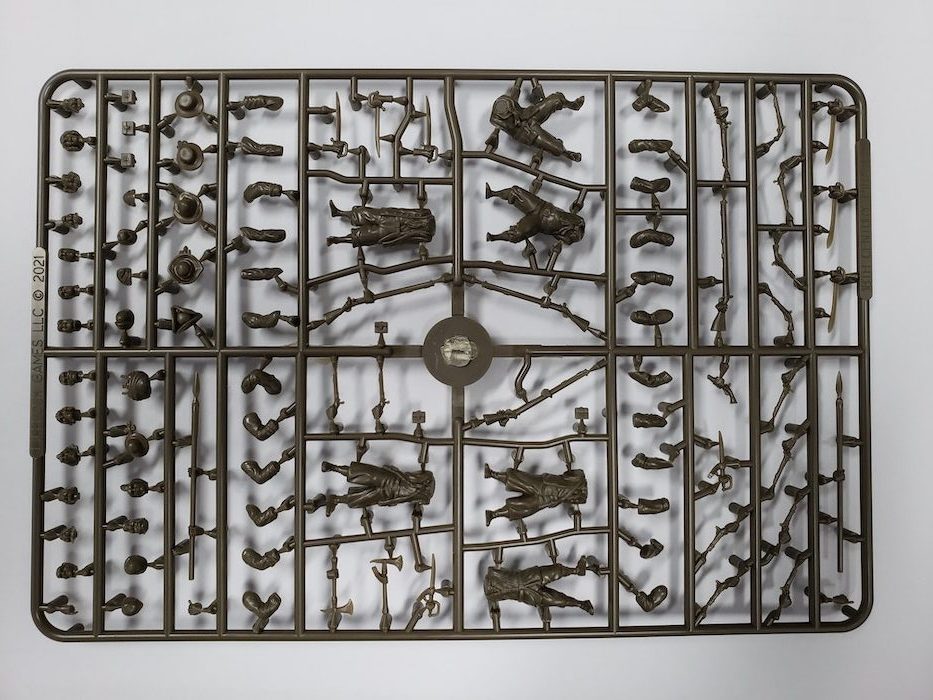 Blood & Plunder Plastic Sailor Model Sprue