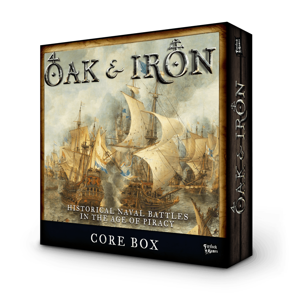 Oak & Iron Core Box