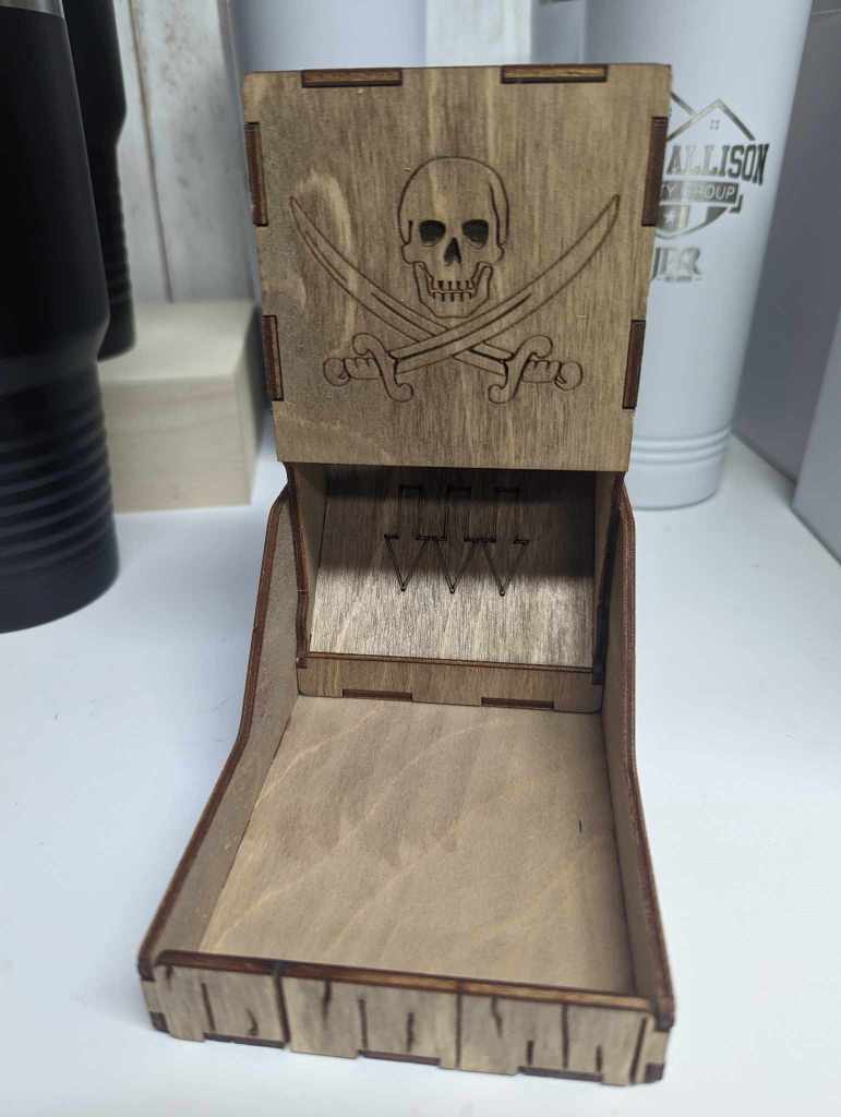 Pirate Dice Tower from Doubloon Lagoon - front