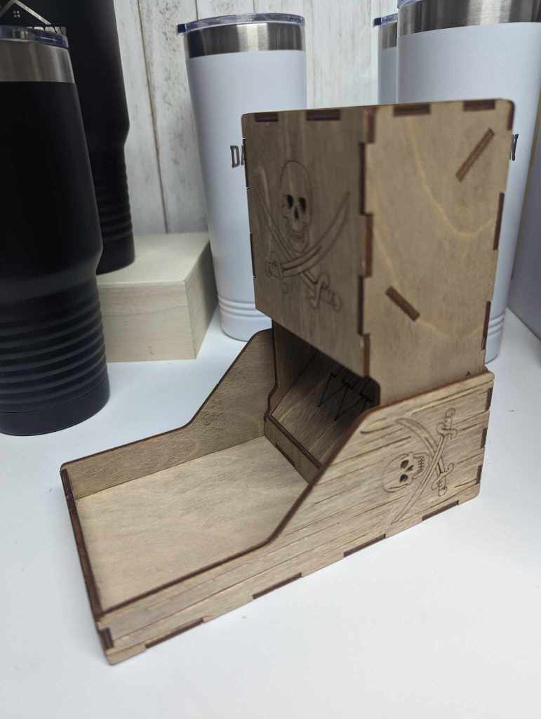 Pirate Dice Tower from Doubloon Lagoon - side