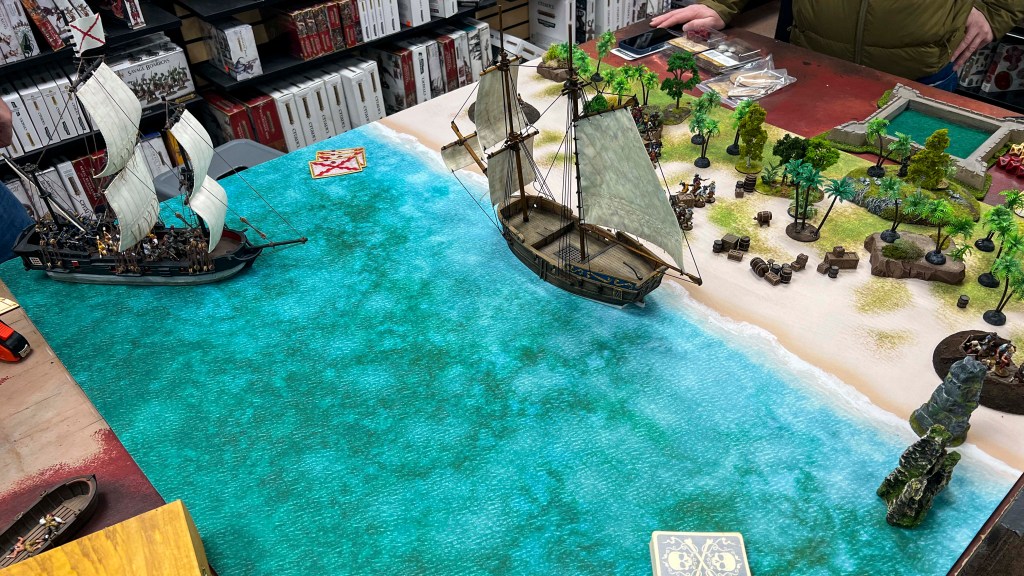 Beached Ship a Blood & Plunder scenario from Raise the Black