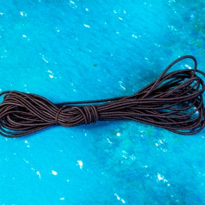 Rigging for Blood & Plunder Ship - 1mm Black Elastic 4 Yards