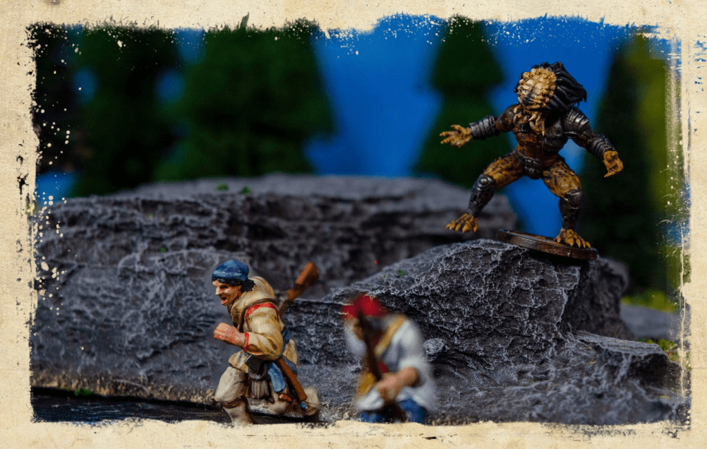Predator miniature wargaming rules for Blood & Plunder