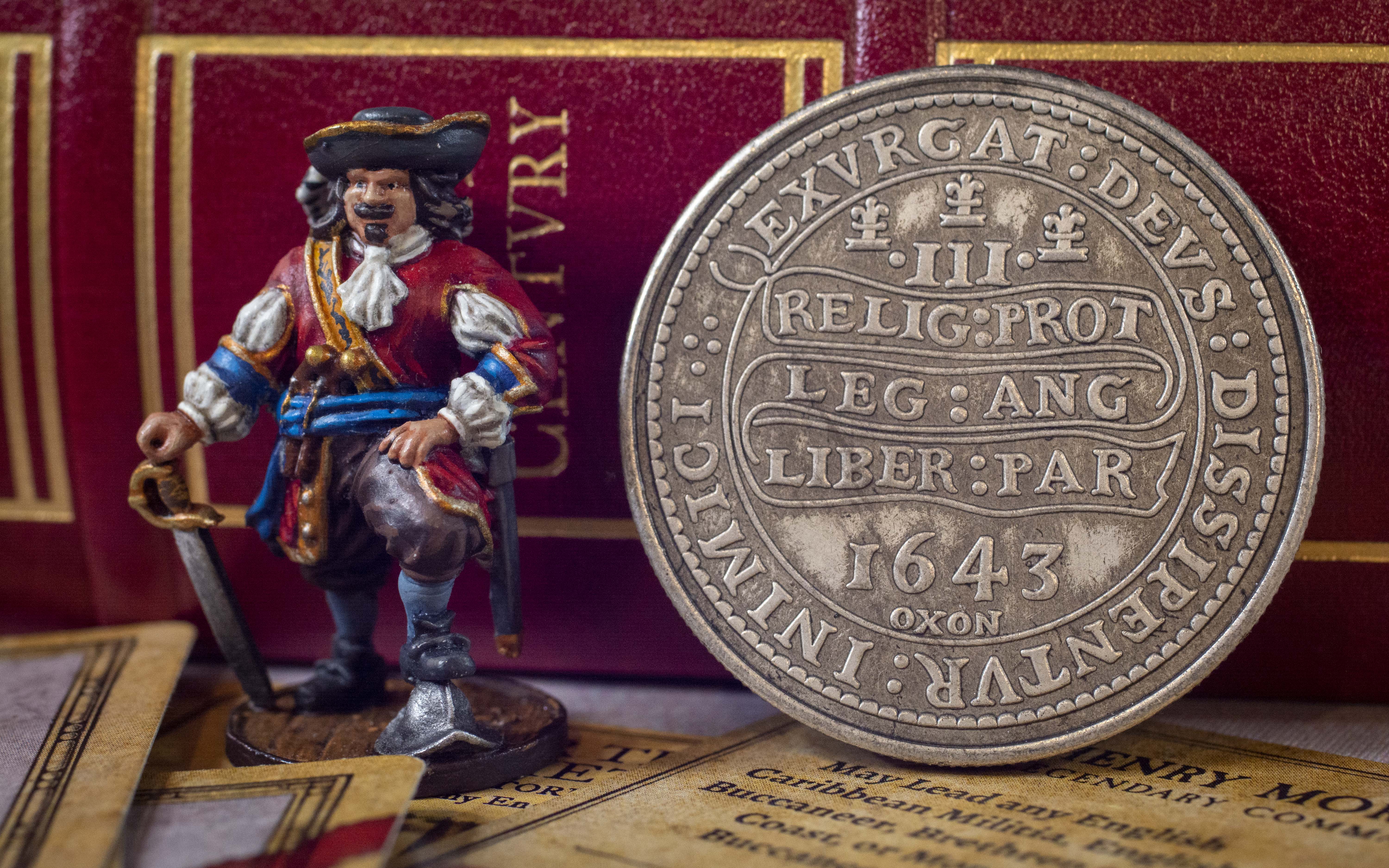 Fortune Token - English Charles I 1643 Triple Unite Coin - Image 2