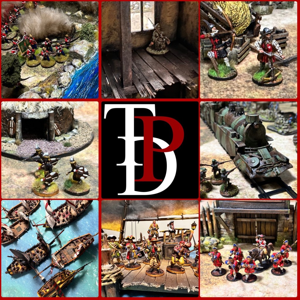 The Plunder Den Terrain Collage