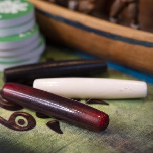 Fortune Tokens - 3 Bone Beads