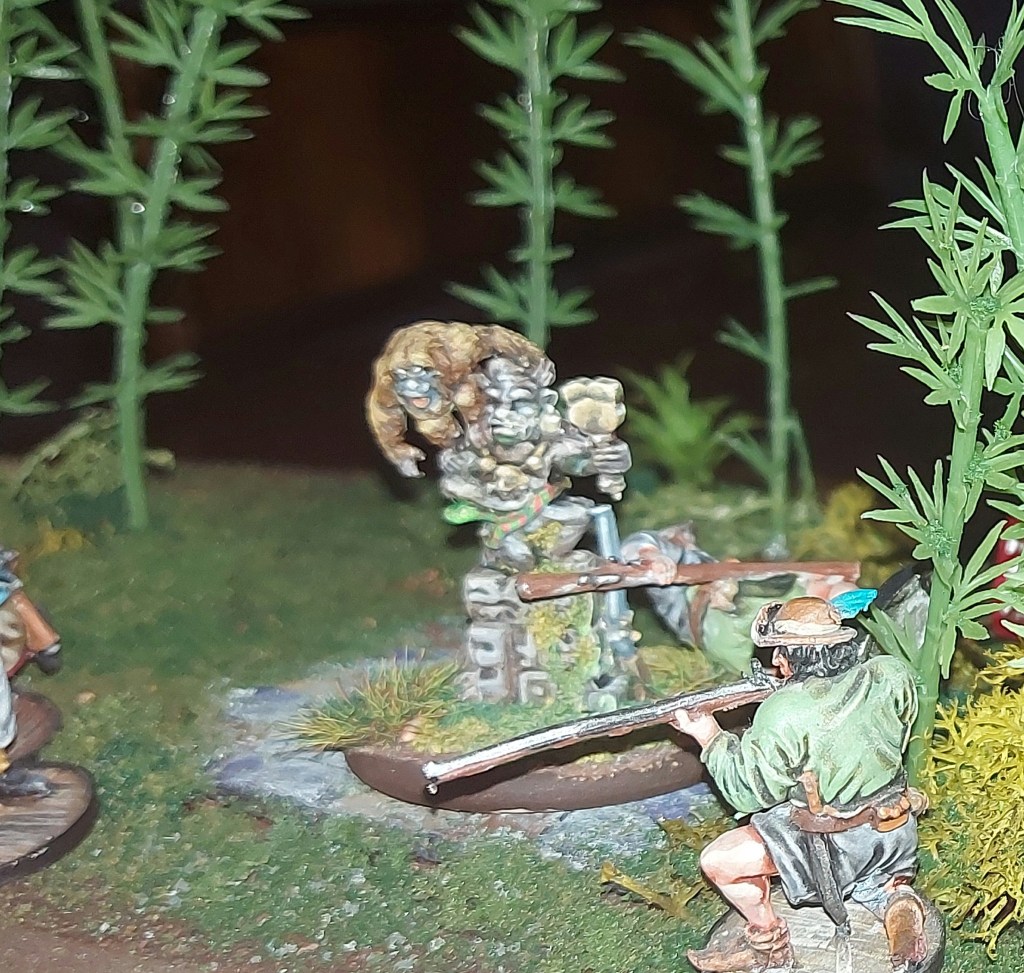 Blunder Monkey statue mini by Wargame Painter